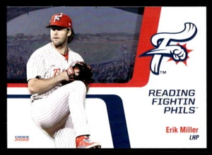 Erik Miller 2022 Choice Reading Fightin Phils #18 Reading Fightin Phils - Picture 1 of 2
