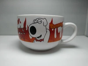 Family Guy "Burning!" Griffin großer Kaffee Cappucino Becher Henkeltopf Suppentopf - Bild 1 von 6
