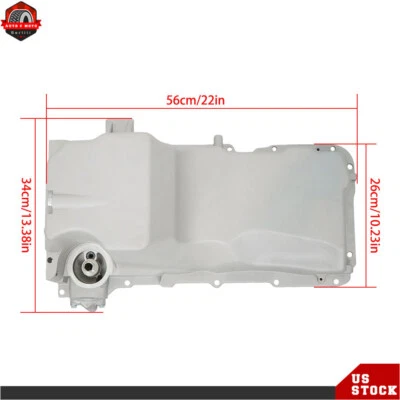 Engine Oil Pan Fit For Chevrolet Silverado 1500 2500 Tahoe GMC Cadillac 12565683 - Image 1 of 4
