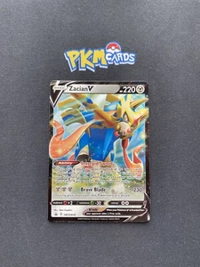 Pokemon TCG Zacian V SWSH018 Black Star Promo Holo LP. - Picture 1 of 3