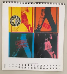 ANDY WARHOL, LEVI’S, 1984, RARE ART PRINT FROM 1996 CALENDAR - Picture 1 of 4