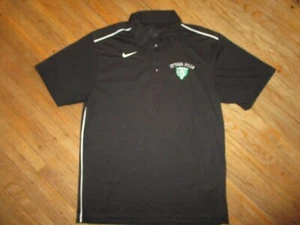 OTTAWA HILLS GREEN BEAR NIKE DRI-FIT PERFORMANCE POLO SHIRT Black Adult SMALL - Picture 1 of 3