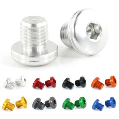 M10X1.25 Mirror Hole Plug Screw Cap Fit For 2011-2013 Aprilia Dorsoduro 1200 Foto 1 de 4