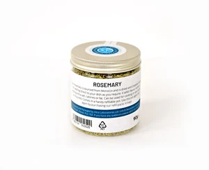 Chopped Dried Rosemary 90g - Selected for the Best Quality in a Refillable Pot. - Picture 1 of 5