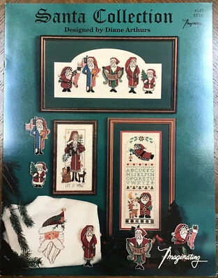 Imaginating #147 - Santa Collection - Counted Cross Stitch Patterns (1996) - Image 1 of 4