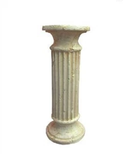 Column antique height 76 cm round turned columns flower column decorative column base No. 6 - Picture 1 of 1