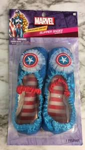 Marvel American Dream Indoor Dress Up Creative Play Slippers Shoes Childrens Sz7 - Picture 1 of 8