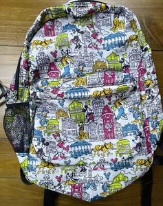 Disney Parks Comic Style Backpack Mickey & Friends All Over Print - Picture 1 of 13