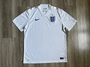 Camiseta de fútbol local Inglaterra 2014/2016 Jersey Socce Nike Camiseta talla L - Imagen 1 de 7