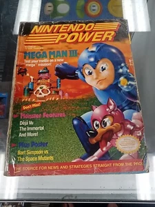 Nintendo Power Magazine #20 January 1991 Mega Man + Poster - Picture 1 of 15