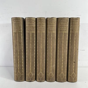 Set of 6 Antique German Books LEFFING'S WERKE Vol. 1-6 Circa 1880's - Picture 1 of 4