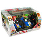 LOT COMBO Luigi & Mario Kart Carrera RC télécommande voitures de course Nintendo NEUF