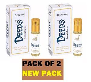 Dove Soap unisex perfume 100% Pure and Natural long lasting 8ML pack of 2 - Picture 1 of 4
