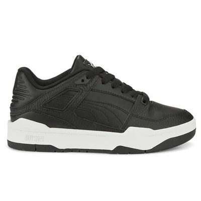 PUMA Slipstream Leather Lace Up  Youth Boys Black Sneakers Casual Shoes 38782603 - Image 1 of 4