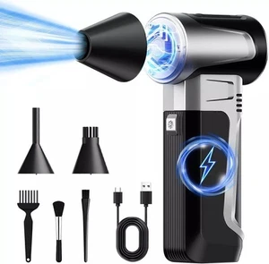 Portable 180000 RPM Jet Dry Blower Mini Turbo Jet Air Blower Electric Jet Fan - Picture 1 of 9
