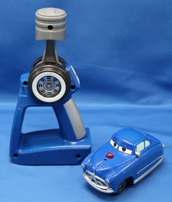 GEO TRAX Disney/Pixar Cars 2 Doc Hudson Hornet Remote TESTED & WORKS - Image 1 of 4