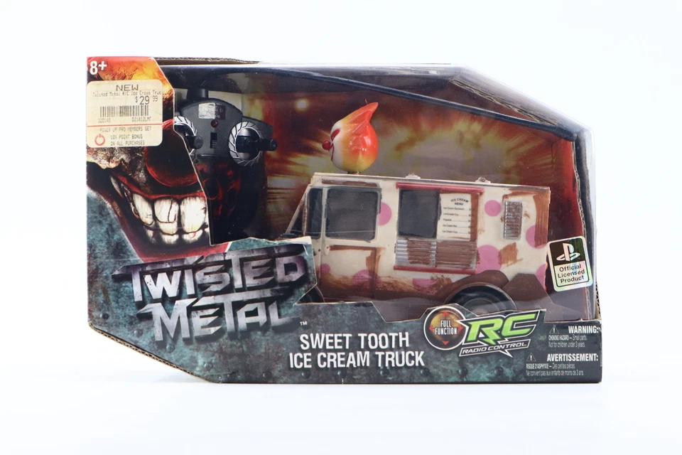 Playstation Twisted Metal Sweet Tooth Ice Cream Truck Radio Control RC SELLADO Foto 1 de 4