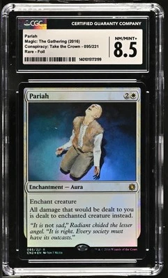 PARIAH Conspiracy Take the Crown Foil Rare CGC 8.5 MTG [Nostalgium] - Image 1 of 2