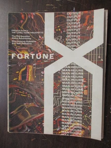 FORTUNE MAGAZINE FEBRUARY 1972 HOUSING SUBSIDIES PRODUCTIVITY OUTPUT MAN-HOURS - Picture 1 of 2