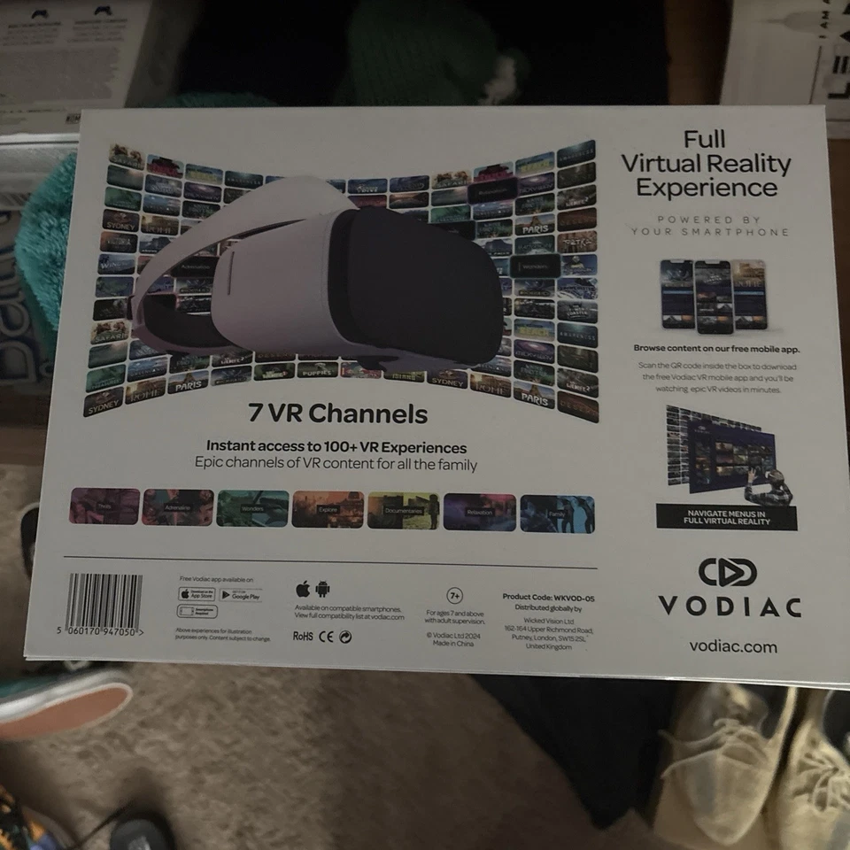 Vodiac Pro Immersive Virtual Reality Entertainment 100+ Free VR Experiences!!! - Image 1 of 2