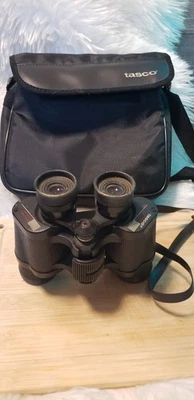 Tasco Binoculars 8 X 30mm Zip Focus 1000.#4004. Fully Coated. Strap/Case. - Image 1 of 4