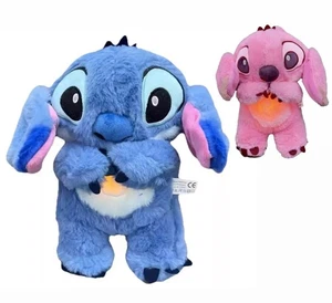 Disney Peluche Stitch Respirazione e Musica Notturna con Luce LED – Kawaii - Foto 1 di 8