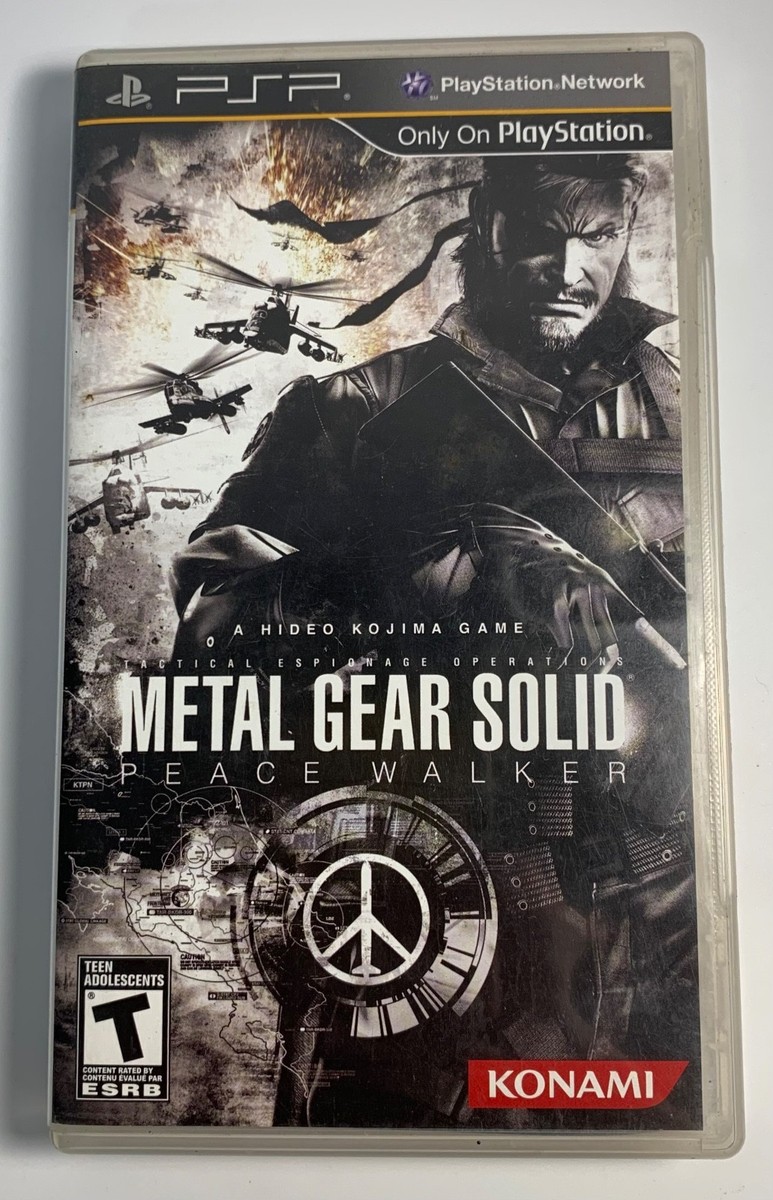 Nintendo Switch psp LGEARSOLID PEACE WALKER PP Limited Edition PSP-3000 Metal Gear Solid Peace Walker | eBay