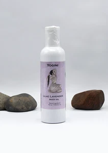 Yogini Lilac Lavender Body Oil- 110 ml - Picture 1 of 3
