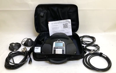 Teléfono de negocios de conferencia Konftel 300 negro con muchos accesorios ¡Excelente! Foto 1 de 4