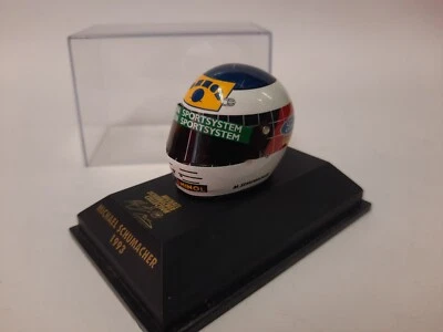 Minichamps Michael Schumacher Benetton helmet 1993 1/8 510380395 - Immagine 1 di 3