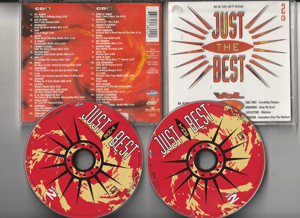 2CD JUST THE BEST VOL. 2 - Bild 1 von 1