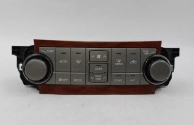 Control de temperatura delantero automático aire acondicionado compatible con Toyota Highlander 2008-10 OEM #17568 Foto 1 de 4