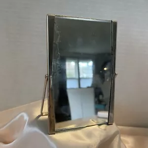 Vintage Vanity Mirror Sonja Henie Reverse Side Approx 5.25”x 3.50” Collectible - Picture 1 of 11