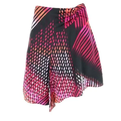 Falda Worthington Midi Forrada Línea A Mujer Talla 10 Poliéster Geométrico Multicolor Foto 1 de 4