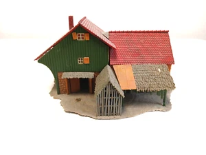 H0 - Bauernhof mit Scheune Stall - Gebäude Häuser Haus ---- BK 1955 - Bild 1 von 10