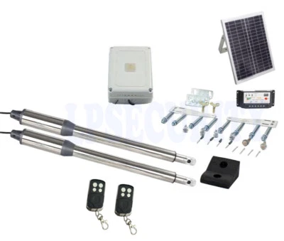 NSEE PKM-C01-6 500KG/1200LB Double Opener Solar Swing Gate Door Operator Steel - Image 1 of 4