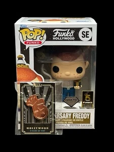 Funko Pop! Hollywood Diamond Anniversary Freddy LE 3K Pieces w/5 Year Pin - Picture 1 of 13