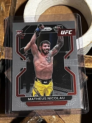 2022 UFC Prizm Matheus Nicolau RC Rookie #168 - Image 1 of 2