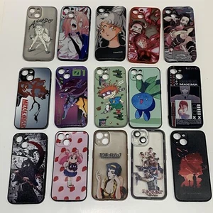 IPhone 14 Bundle phone cases Lot Of 15 Manga Anime Pop Culture Nezuko - Photo 1 sur 5