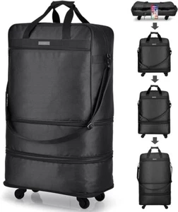 Bolsa de lona rodante expandible de 30" maleta giratoria con ruedas equipaje - resistente - Imagen 1 de 3