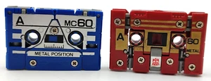 Transformers G1 nastri cassette originali d'epoca RAINDANCE & GRAND SLAM 1988 - Foto 1 di 7