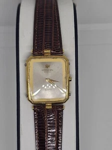 RAYMOND WEIL 9104 VINTAGE 18K GOLD ELECTROPLATED SWISS MADE CLASSIC WATCH - Picture 1 of 7