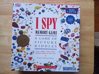 Briarpatch I SPY Memory Game Of Picture Riddles  Ages 4+ - 1 to 6 players  - Image 1 of 3