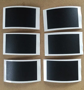 Rectangle Chalkboard Vinyl Stickers For Weddings Invitations Gift 2057 - Picture 1 of 2