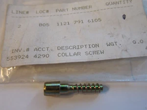 Tornillo de cabeza de cacerola de montaje en tampón Stihl genuino 1121 791 6105 NOS - Imagen 1 de 1