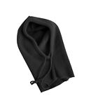 (Black Free SizeHooded Scarf Hat Windproof Warm One Piece Pullover Winter SG5