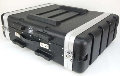 Kunststoffrack Case 3 HE 19" Flightcase Hartschalenrack Effektrack ABS ROADINGER - Bild 1 von 4