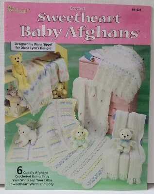 Sweetheart Baby Afghans Crochet Needlecraft Diana Sippel Diana Lynn's Designs - Image 1 of 2