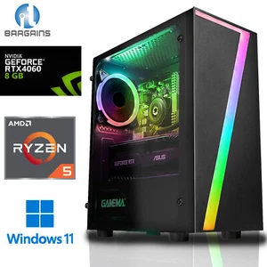 Gaming PC AMD Ryzen 5 8500G - 32GB DDR5 / 8GB RTX 4060 / 2TB SSD - Windows 11 - Picture 1 of 6