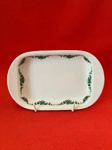 c 1960 Furstenberg Porcelain Germany, small oval serve plate #2, garland pattern - Picture 1 of 2